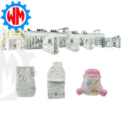주문 2025 새 풀 세르보 베이비 기저귀 제조 기계 online manufacture