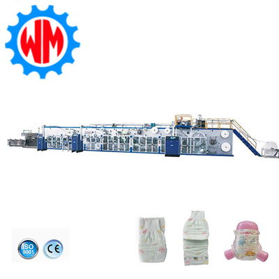 주문 고속 아기 기저귀 제조 기계 소규모 기저귀 생산 라인 online manufacture