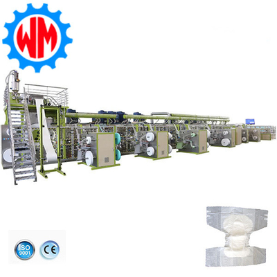 주문 2025 새로운 간편한 조작 성인 기저귀 제조 기계 CE와 함께 풀 서보 400 KW online manufacture