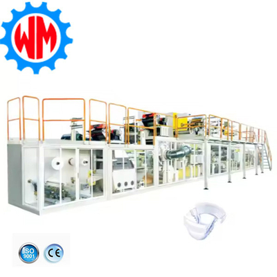 주문 400KW 성인 기저귀 생산 라인 400pcs/Min 기저귀 제조 기계 online manufacture