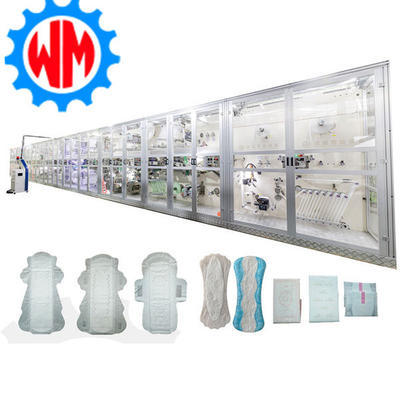 주문 CE 글로벌 수출과 함께 고속 전문 공장 위생 냅킨 제조 기계 online manufacture