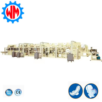 주문 웬엔 2025 CE를 갖춘 새로운 고효율의 위생 패드 생산 라인 online manufacture