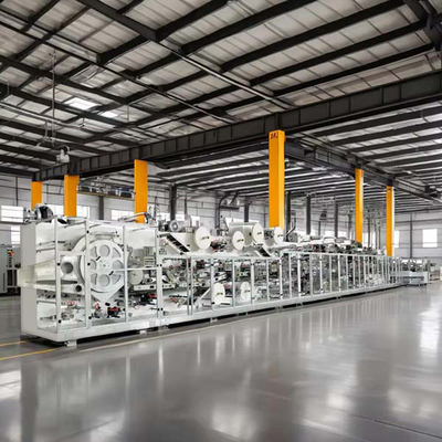 주문 고속 성인 기저귀 생산 라인 250-400 조각 / 분 지능형 시스템 online manufacture