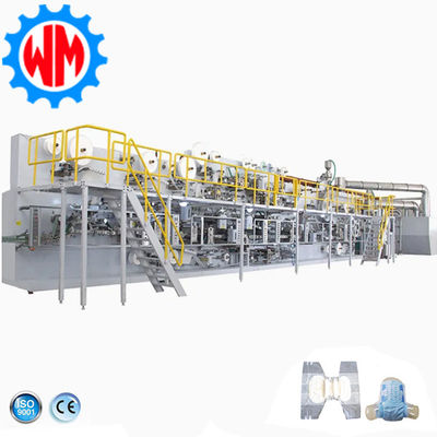주문 High-Performance Full Servo Adult Diaper Making Machine for Large-Scale Production Needs 온라인 제조