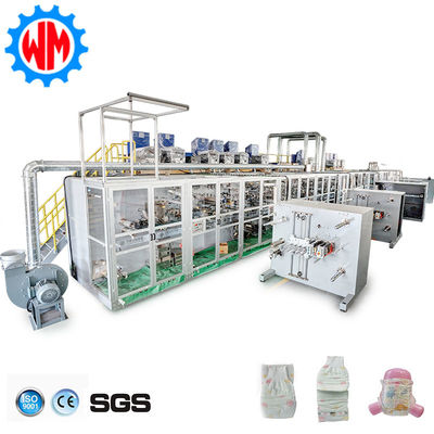 주문 800Pcs/Min Full Servo Baby Diaper Making Machine Unstandard Customized CE ISO9001 Factory 온라인 제조